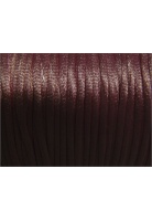 Dark Rattail Brown Silky Cord  2mm