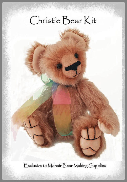 mohair teddy bear kits