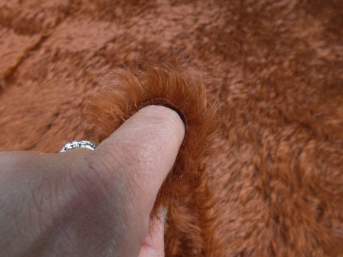 Helmbold Russet Swirl 18mm Very Dense Straight Mohair 