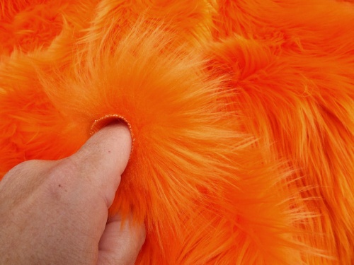 Orange Luxury 60mm Shag Pile