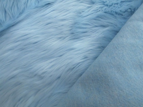 Pale Blue Luxury 60mm Shag Pile